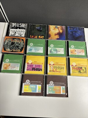 PHISH 14 CD Lot: Junta, Lawn Boy, A Picture Of Nectar, Rift, LivePhish, 26 CD s!