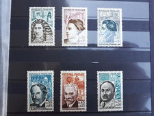 timbres France : 1962 YT n° 1345, 1346, 1347, 1348 à 1350  Personnalités NEUF **