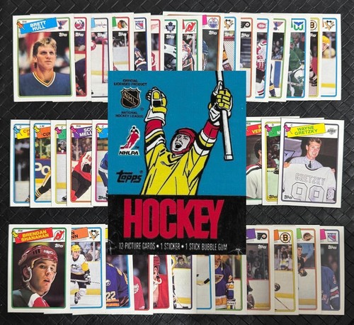 1988-89 Topps Hockey Trading Cards Complete Your Set U Pick Gretzky Brett Hull
