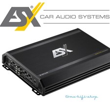 ESX SXE-100.4 4-Kanal Verstärker 800 Watt Auto Endstufe Signum brückbar