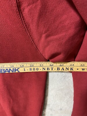 Rare Embroidery Error Vintage 90s Red Champion Sweatshirt Size Xxl Rare Embroidery Error Vintage 90s Red Champion Sweatshirt Size Xxl