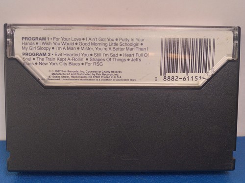 The Yardbirds *The Best Of British Rock* 2 Album Twin Tape* Vintage Cassette  - Picture 2 of 8