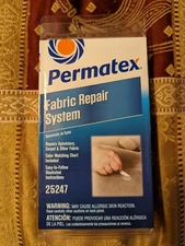 Permatex 25247 Fabric Repair Kit Single Unit 686226252470