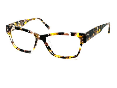 AUTHENTIC L.A.M.B. LAUF097 MUL Multicolor Blush/Black Eyeglasses 57mm 16 150