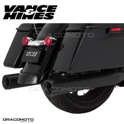 Harley FLHX 1750 Street Glide 107 2017-2019 Eliminator 400 Pot échappement Va... - Photo 1/4