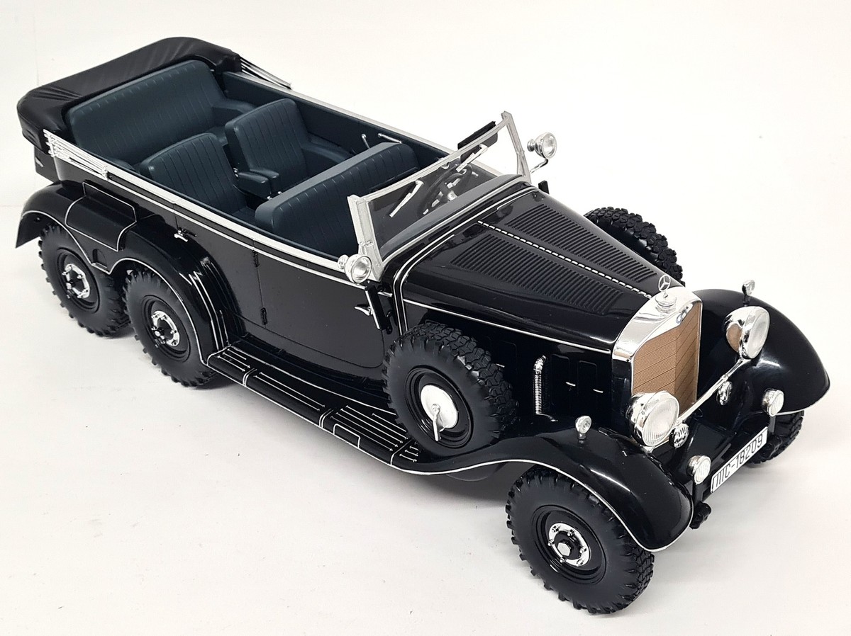 MCG 1/18 メルセデス G4 W31 6輪 カブリオレ 1938 グレー MCG 1/18 メルセデス G4 W31 6輪 カブリオレ 1938 グレー