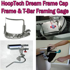 HoopTech Gen 2 Dream Frame Cap Frame & T-Bar Gage for Tajima Melco Ricoma
