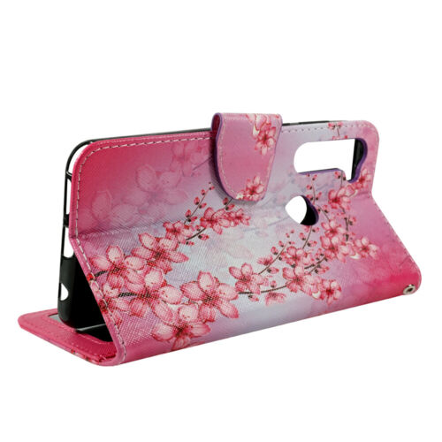 For Motorola Moto G Stylus 2020, PU Leather Wallet Phone Cover Flip Stand Strap - Picture 9 of 32