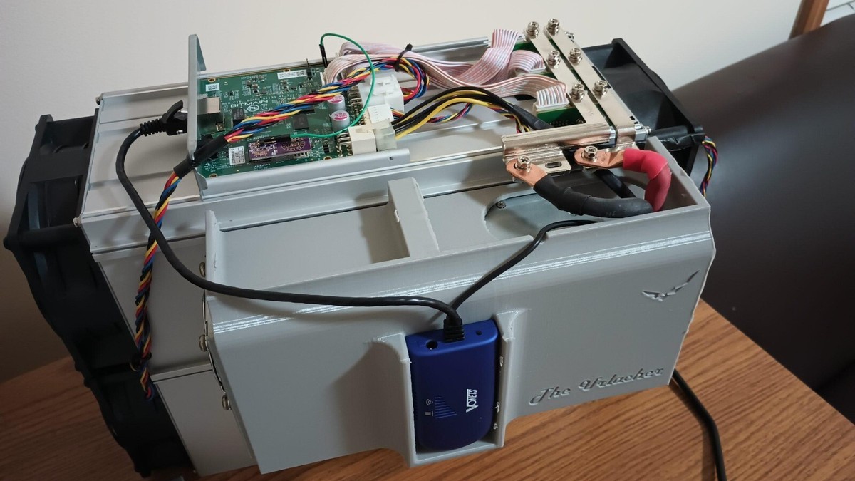 The Urlacher S19k Pro - Quiet, WiFi Enabled 120V Bitcoin miner/space heater