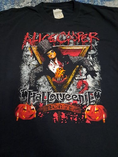 2013 Alice Cooper Shirt Halloween Halloweenie Roast Tampa Florida Music Rock - Picture 2 of 5