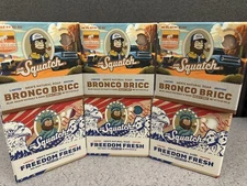 Dr. Squatch Limited Edition Soaps- 3 Bronco Bricc & 3 Freedom Fresh - 5oz