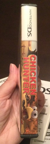 Chicken Hunter (Nintendo DS, 2008) Completo Raro Completo Registro en Caja - Imagen 10 de 12