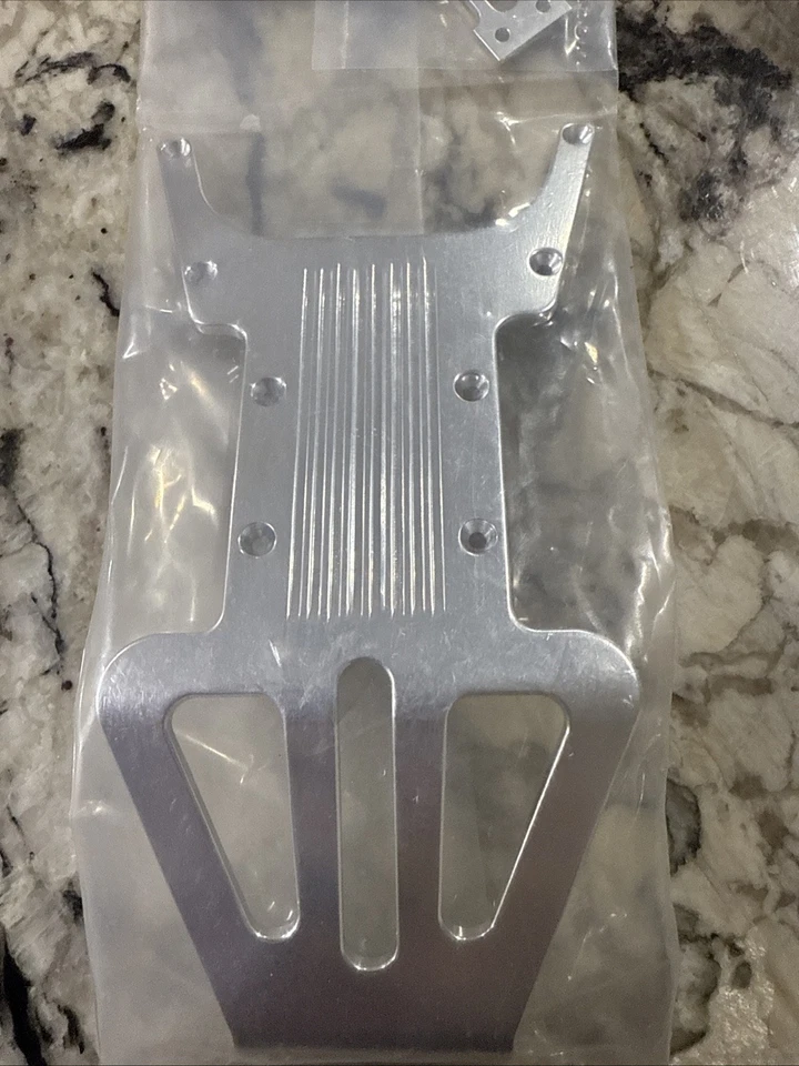 Integy Alloy Rear Skid Plate For Losi LST T7303 Silver B112 - Image 3 of 3