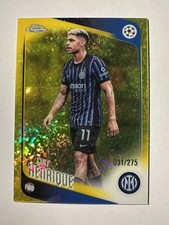 2025-26 Topps UEFA Club Competitions LUIS HENRIQUE 031/150 Gold #131