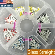 200 Dental Endodontic Posts Endo Fiber Post Kit Glass Straight 1.2 1.4 1.6 1.8mm