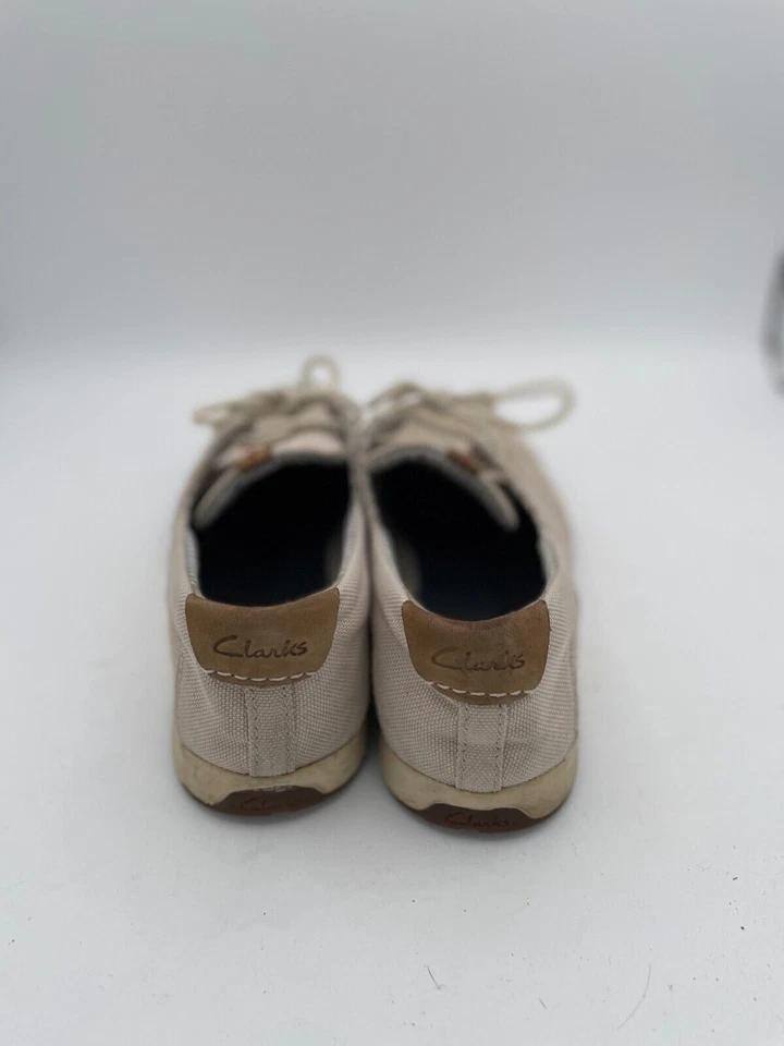 Clarks Shoes Men's Sz 8.5 Beige Norwin Vibe Sneakers Low Top 26115157 - Image 3 of 4