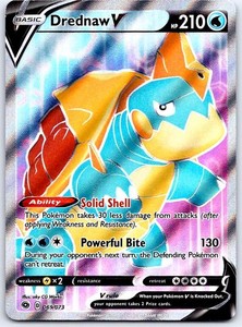 drednaw v pokemon card value Pokmon - 014/073 holofoil pattern or surface detail) Drednaw VMAX (Secret) - Champion's