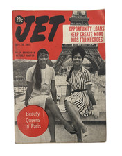 Jet Magazine September 16, 1965 Helen Brinson & Beverly Harper Cover