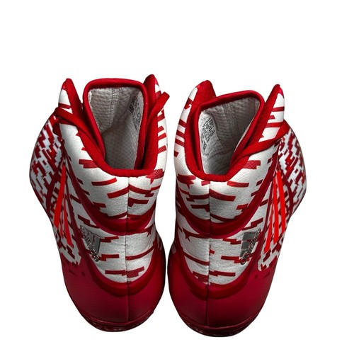Adidas Flying Impact AC7491 Mens 16 Red Synthetic Athletic Wrestling Shoes - Picture 3 of 9