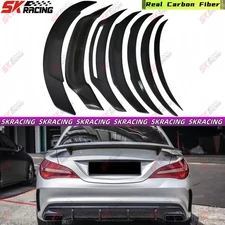 Rear Trunk Spoiler Wing Fits Benz W117 CLA200 CLA250 2013-2019 Real Carbon Fiber