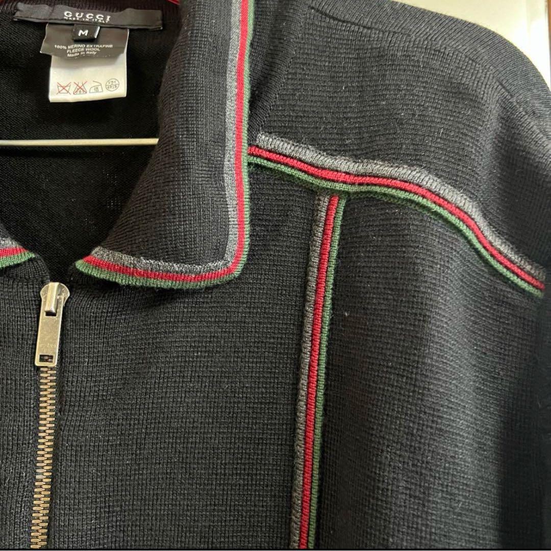 Gucci Zip-Up Knit Men's Size M Black Auth from Japan Ra | eBay Gucci Zip-Up Knit Men's Size M Black Auth from Japan Ra | eBay
