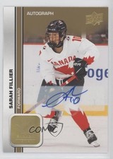 2023 Upper Deck Team Canada Juniors Women's WC Signatures Sarah Fillier Auto hj3