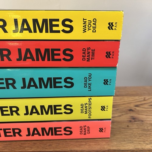 Peter James Book Lot 9 PB Roy Grace Series Dead Simple Tomorrow Not Yet UK Set - Picture 13 of 15