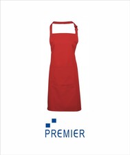 Image of Premier Waterproof Bib Apron (PR115) - Restaurant Waiting Salon Cooking Workwear