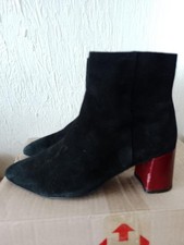 Mujeres Carlo Pazolini Botines Negro Gamuza 36 #107A