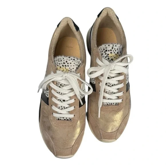 Gola | Classics Eclipse Mode Sneaker Leather Gold… - image 8