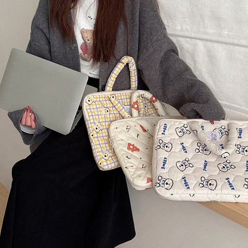Jolie housse pour ordinateur portable 14 pouces housse mallette pour MacBook Air Pro Xiaomi Huawei - Photo 2/12