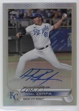 2022 Topps Chrome Rookie Auto Refractor 345/499 Angel Zerpa #RA-AZ Auto 01ck