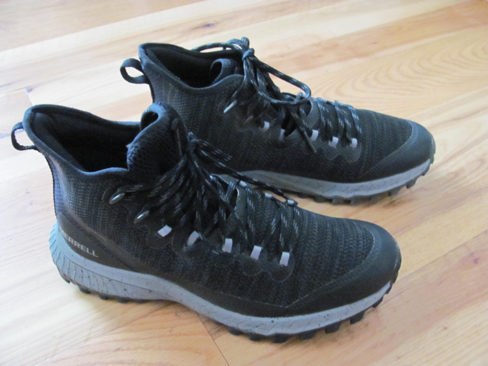 SALOMON Merrell J034230 Bravado Mid Impermeabile Nero Scarpe da Escursionismo Sneakers Stivali Donna 8 5