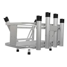 3005.4257 Aluminum Jet Ski PWC Fishing Rod Rack and Cooler Combo - Compatible