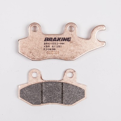 Bremsbelag vorne BRAKING 696P30 für Derbi DXR 250 TD Trommelbremse vorn 2004-05
