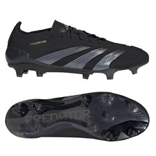 Adidas Soccer Cleats Predator Elite FG Black Metallic IF8865 US6H-8H w/Box New