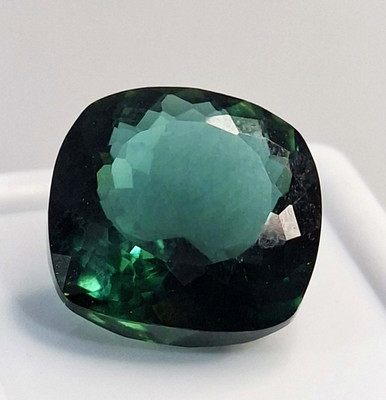 Green Tourmaline Cushion Cut 12-14 Ct Natural Loose EGL Certified Gemstone SP345
