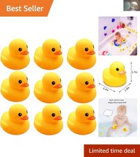 Adorable Small Rubber Ducks, 10pcs - Non-Toxic Bath Toys for Kids  Toddlers
