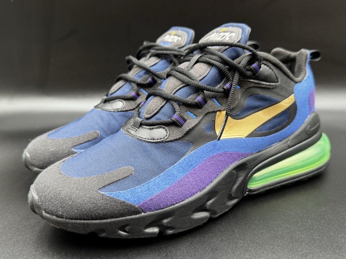 Blue Nike Air Max 270 University Gold/black NIKE 2019 AIR MAX 270
