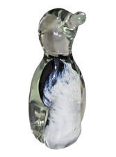 Glas Figur Pinguin aus Afrika 8,3 x 4,7 cm Sammelfigur für Vitrine