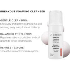 Dr Sebagh Breakout Foaming Cleanser - (100 ml) Clears Blemishes & Breakouts |