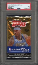 2009-10 Topps Basketball Foil Hobby Pack PSA 7 Stephen Curry Chrome Possible
