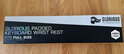 Glorious Gaming Padded Keyboard Wrist Rest (Full Size, 25 mm stark) -NEU/OVP