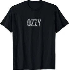 Ozzy Osbourne Shirt, OZZY T-Shirt Vintage Rock Tee for Metal Fans Lovers Gift