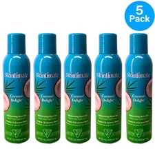 Skintimate Coconut Delight Moisturizing Shave Gel Vitamin E 7 oz 5 Pack