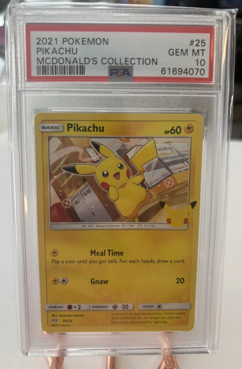 25+ McDonald's Pokémon Pokémon TCG Grade 10 Individual Trading