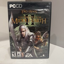 Lord of the Rings the Battle for Middle Earth 2 PC CD-ROM, 2006, 6-Disc Set