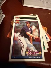 1991 Topps Tom Glavine Atlanta Braves #82