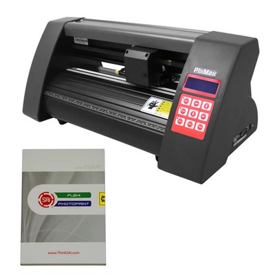 20 Vinyl Schneider Plotter Werbetechnik Kit Flexi Starter Business Aufkleber Schnitt