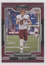 2021 Panini Playbook Rookie John Bates #180 0il7